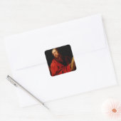 Sint-Andreas door Peter Paul Rubens Vierkante Sticker (Envelop)