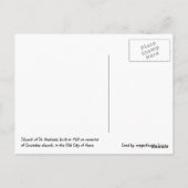 Sint-Andreas kerk, Acre, Israël Briefkaart (Achterkant)