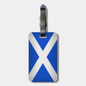 Sint Andrew's Kruis Bagagelabel (Achterkant verticaal)
