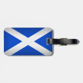 Sint Andrew's Kruis Bagagelabel (Achterkant horizontaal)