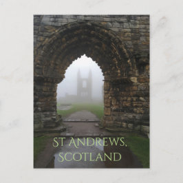Sint-Andrews, Schotse kathedrale Arches in Dense F Briefkaart
