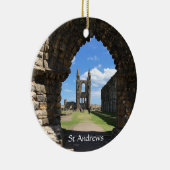 Sint Andrews Scotland Britain Cathedral Church Rui Keramisch Ornament (Rechts)
