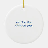 Sint Andrews Scotland Britain Cathedral Church Rui Keramisch Ornament (Achterkant)