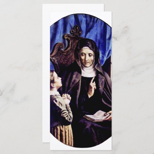 Sint Angela Merici Maagd en stichteres (Voorkant / Achterkant)