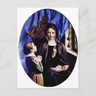 Sint Angela Merici Maagd en stichteres Briefkaart