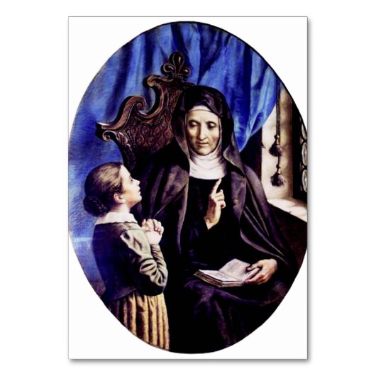 Sint Angela Merici Maagd en stichteres Kaart (Voorkant)