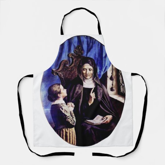 Sint Angela Merici Maagd en stichteres Schort (Voorkant)