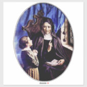 Sint Angela Merici Maagd en stichteres Sticker (Vel)