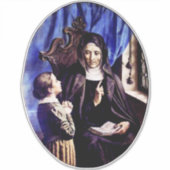 Sint Angela Merici Maagd en stichteres Sticker (Voorkant)
