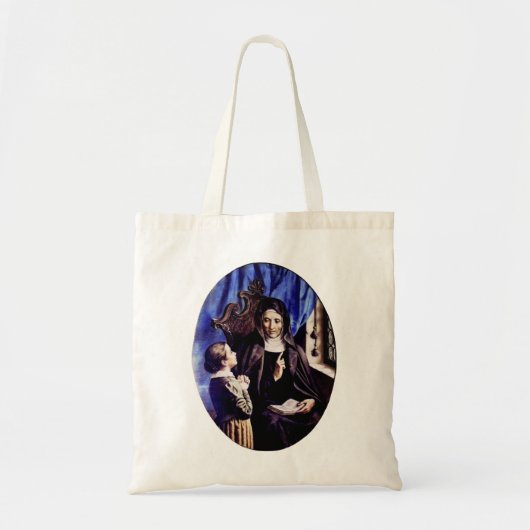 Sint Angela Merici Maagd en stichteres Tote Bag (Voorkant)