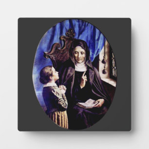 Sint Angela Merici Patroonheilige van Opvoeders en Fotoplaat