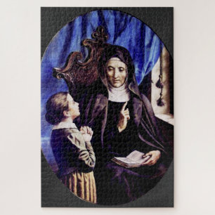 Sint Angela Merici Patroonheilige van Opvoeders en Legpuzzel