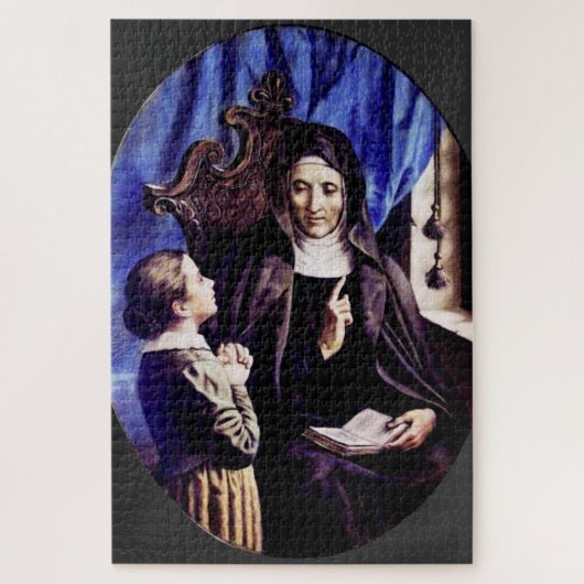 Sint Angela Merici Patroonheilige van Opvoeders en Legpuzzel (Verticaal)