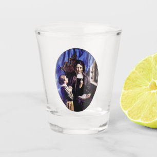 Sint Angela Merici Patroonheilige van Opvoeders en Shot Glas