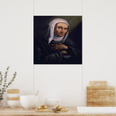 Sint Angela Merici Poster (Keuken)