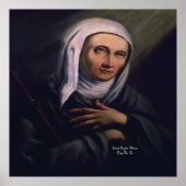 Sint Angela Merici Poster (Voorkant)