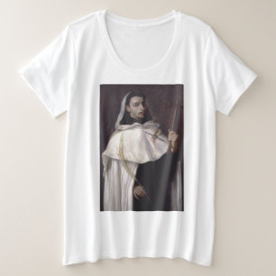Sint Angelus van Jeruzalem Martelaar en Prediker Grote Maat T-shirt