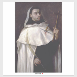 Sint Angelus van Jeruzalem Martelaar en Prediker Sticker