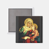Sint Anna en de Maagd Maria Magneet (Voorkant / Achterkant)