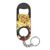 Sint Anna en de Maagd Maria Mini Flessenopener (Achterkant)