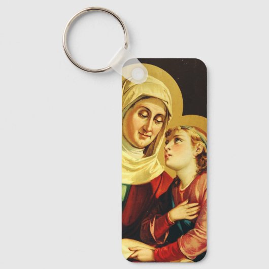 Sint Anna en de Maagd Maria Sleutelhanger (Voorkant)