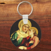 Sint Anna en de Maagd Maria Sleutelhanger (Voorkant)