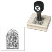 Sint-Anna met de Gezegende Maagd Maria Jezus Katho Rubberstempel (Gestempeld)