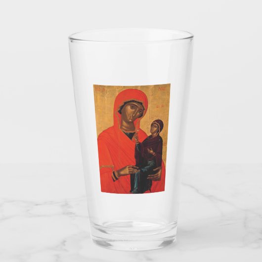 Sint Anna met de Maagd Maria Glas (Voorkant)