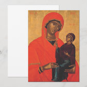 Sint Anna met de Maagd Maria Kaart (Voorkant / Achterkant)