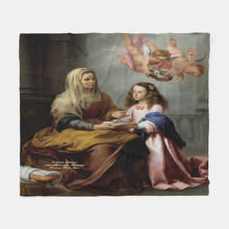 Sint Anna, Moeder van Maria Fleece Deken