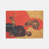 Sint Anne met de Maagd Maria Fleece Deken (Voorkant (Horizontaal))