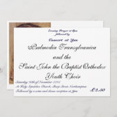 Sint Anne's festival nodigt 2010 uit Kaart (Voorkant / Achterkant)