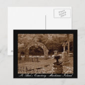 Sint Ann's begraafplaats - Mackinac Island Briefka Briefkaart (Voorkant / Achterkant)