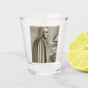 Sint Anselmus van Canterbury Doctor of the Church Shot Glas