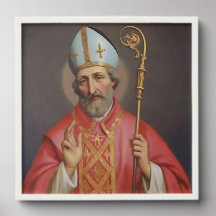 Sint-Anselmus van Canterbury Foto Tegel