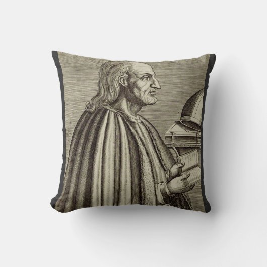Sint-Anselmus van Canterbury Kerkleraar Kussen (Voorkant)