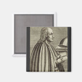 Sint-Anselmus van Canterbury Kerkleraar Magneet (Voorkant / Achterkant)