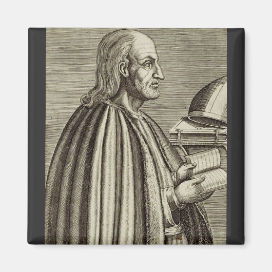 Sint-Anselmus van Canterbury Kerkleraar Magneet (Voorkant)