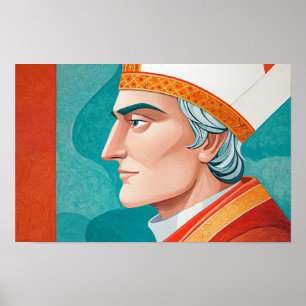 Sint Ansgar: Apostel van het Noorden Poster