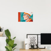 Sint Ansgar: Apostel van het Noorden Poster (Thuiskantoor)