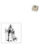 Sint-Anthony van Egypte, vader van alle monniken Rubberstempel (Gestempeld)