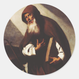 Sint-Antonius Abt Ronde Sticker