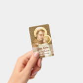 Sint Antonius & het Christuskind (JM 05; Stijl 1) Badge (Handheld)