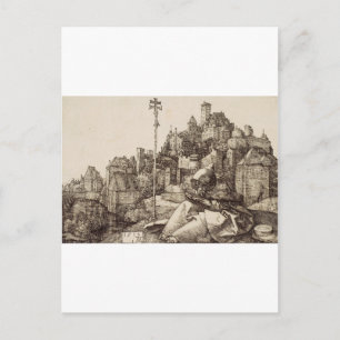 Sint-Antonius lezend door Albrecht Dürer Briefkaart