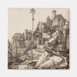 Sint-Antonius lezend door Albrecht Dürer Magneet