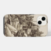 Sint-Antonius lezend van Albrecht Dürer iPhone Hoesje (Achterkant horizontaal)