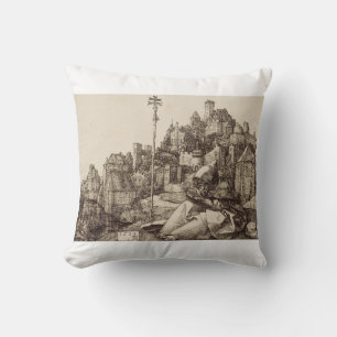 Sint-Antonius lezend van Albrecht Dürer Kussen