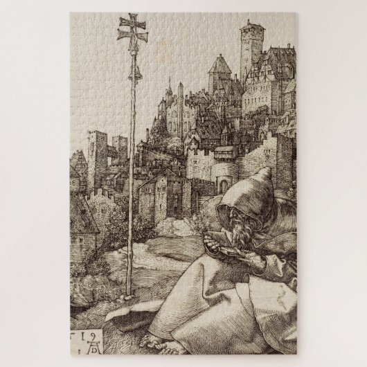 Sint-Antonius lezend van Albrecht Dürer Legpuzzel (Verticaal)
