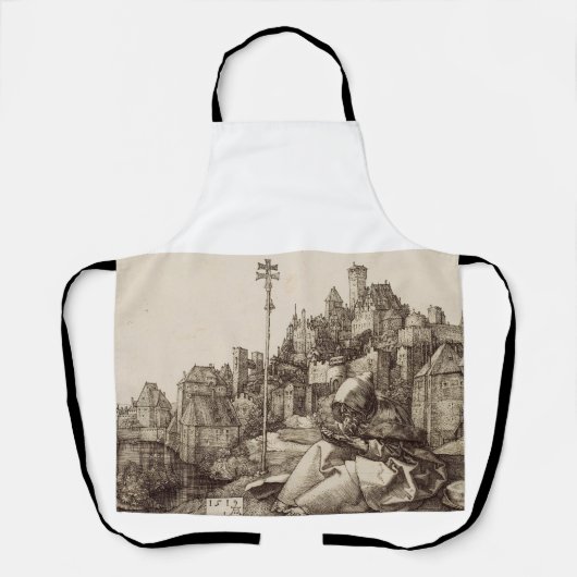 Sint-Antonius lezend van Albrecht Dürer Schort (Voorkant)