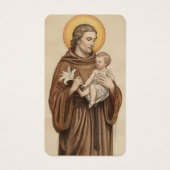 Sint-Antonius-rouwkaart Visitekaartje (Voorkant)